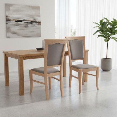 Design 1x Chaises Ensemble Chaise Salle à manger Fauteuil Restauration Bois Mobilier Fauteuils Cuisine