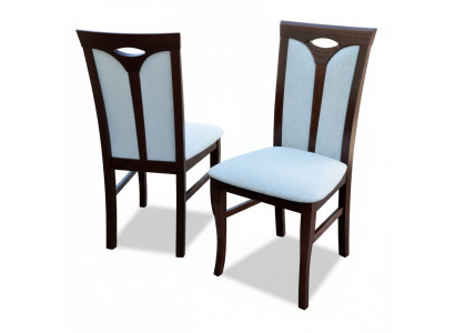 Salle à manger 1x chaise Chaises Rembourrage Bois chaises de designer modernes Fauteuil de designer Siège Fauteuil