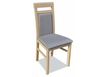 Salle à manger 1 x Fauteuil inclinable Ensemble Fauteuil de salle à manger en bois Coussin d'assise rembourré