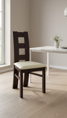 Chaises de fauteuil de design Tapisserie Chaises Fauteuil de chef Chaise en bois Fauteuils en bois nouveau
