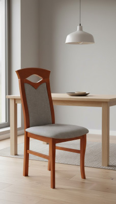 Chaise rembourrée Fauteuil royal Fauteuils classiques Siège rembourré en bois neuf!