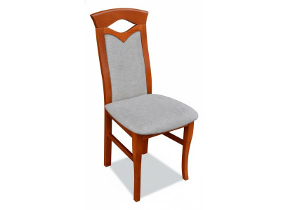 Chaise rembourrée Fauteuil royal Fauteuils classiques Siège rembourré en bois neuf!