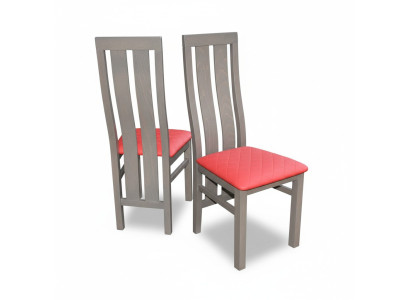 Chaises de salle à manger bleues Chaises de design Meubles de luxe Design Fauteuils Coussins de siège neufs!