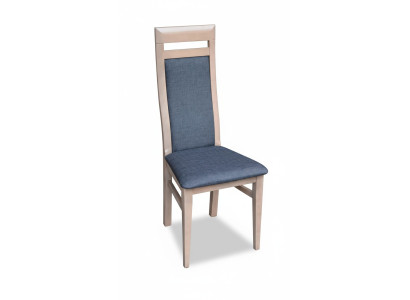Chaises de salle à manger 1x Fauteuil Chaise de salle à manger Bois Tissu Chaise en bois neuve