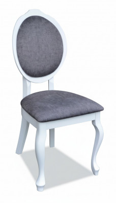 Design moderne Chaises Blanches Chaise Chaise de salle à manger Fauteuil royal en bois