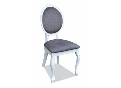 Design moderne Chaises Blanches Chaise Chaise de salle à manger Fauteuil royal en bois