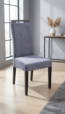 Chaises de salle à manger en textile de luxe, modèle K79, chaise en bois solide, classique R Chair.