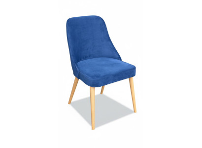 Chaise en bois massif Chaise de salle à manger Chaise de créateur Chaise textile Chaises Chaises de salle à manger K78