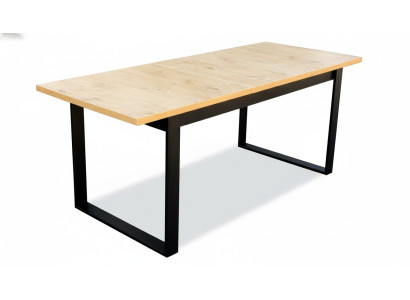 Table à manger Salle à manger Bureau Salon Tables Bois Design 160cm Extensible