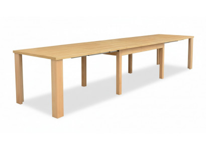 Table de conférence table en bois Tables Réunion Salle à manger Table 90x150/390cm xxl Grand