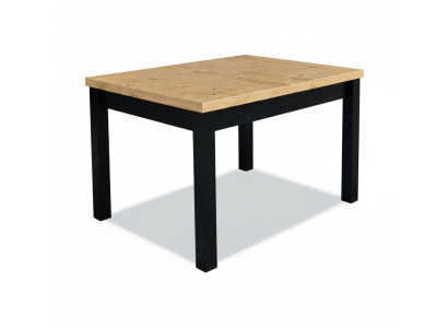 Table de salle à manger Tables de salon en bois Designer marron 90x120/270 tables en bois