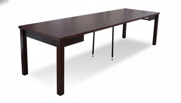 Table en bois de luxe Salle à manger Tables Design Table à manger Tables en bois Meubles 100x100/250cm