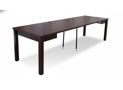 Table en bois de luxe Salle à manger Tables Design Table à manger Tables en bois Meubles 100x100/250cm