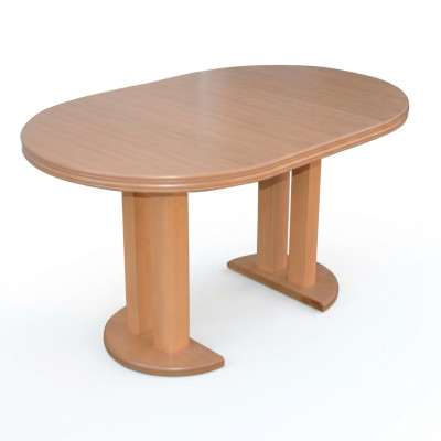 Table à manger Design Bois Table de conférence Table de réunion 90x90 cm Extensible 90x240cm