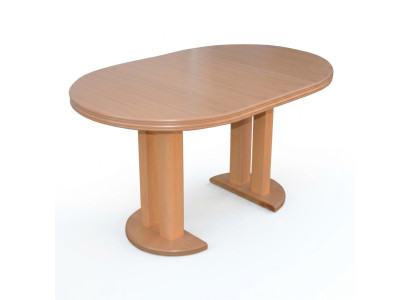 Table à manger Design Bois Table de conférence Table de réunion 90x90 cm Extensible 90x240cm