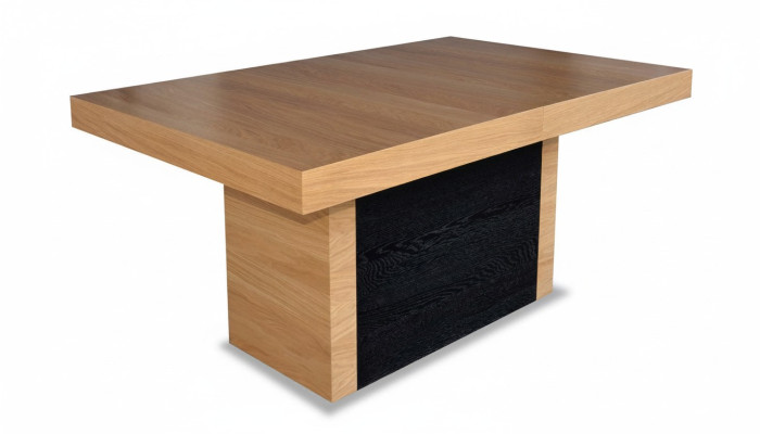 Table de salle à manger de luxe Design Table en bois Meubles Colonnes Table Salle à manger 110x250/490cm