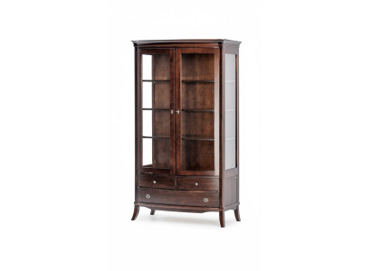 Salle de séjour Meubles Classique Vitrine Bois Verre Vitrine Armoire Vitrines Neuves