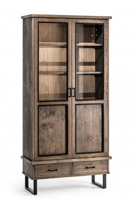 Vitrine classique Armoire à vitrine Mobilier italien Vitrine vitrine nouvelle 22802