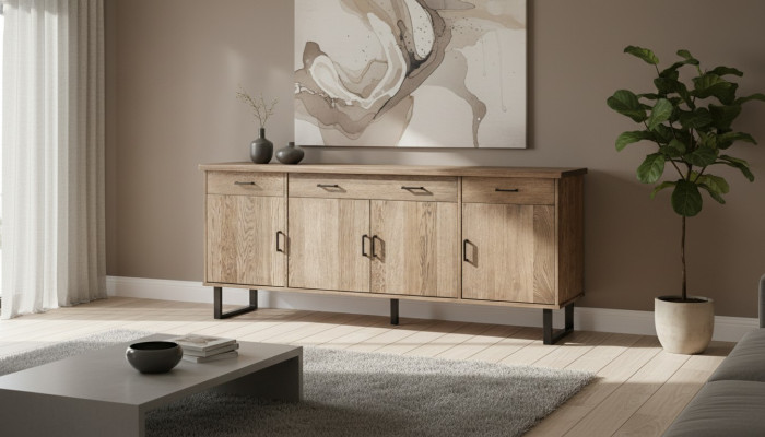 Commode Commodes Classiques Garde-robe Armoires Buffet en bois Étagère Armoire neuve