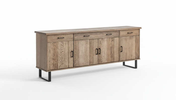 Commode Commodes Classiques Garde-robe Armoires Buffet en bois Étagère Armoire neuve