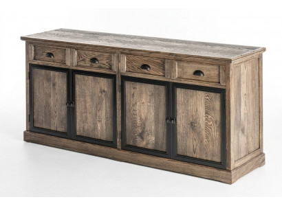 Commode design Buffet Buffet bas Armoire Étagère de salon en bois de luxe