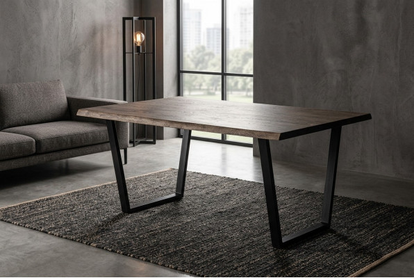 Table basse en bois rectangulaire pour canapé, tables design italiennes 110x70cm