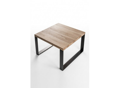 Table basse Table Canapé Table Tables de canapé Table d'ordre Salon Meubles Bois 70x45 Loft
