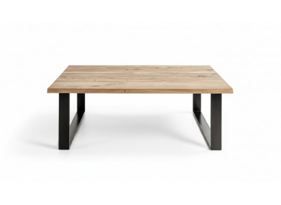 Table basse design Table en verre Table de canapé Table à commander Tables en bois marron Meubles de loft
