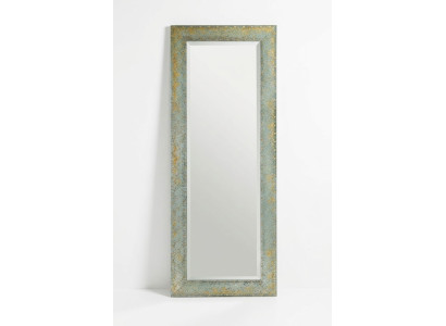 Miroir mural classique Cadre en bois Miroir Meuble 180x90 Miroir suspendu Salon