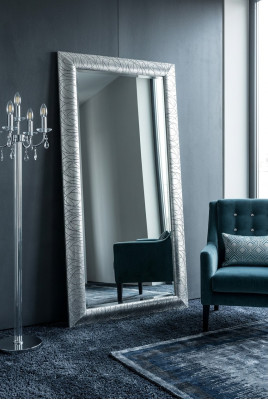 Miroir Miroir mural design Hall Salon Salle de bain Bois Verre design SP7690 Suspendu