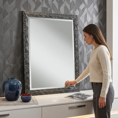 Miroir Miroir mural miroir de couloir miroir de salle de bain couloir décoration murale en bois nouveau miroir