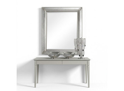 Miroir mural classique en bois avec cadre antique style miroir baroque mobilier italien neuf