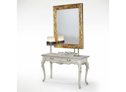 Miroir de design italien Meuble Buffet 93x183cm Baroque Rococo