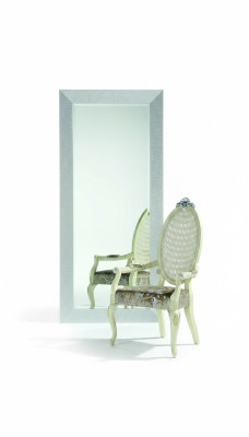 Cadre en bois miroir mural classique r miroir miroir sur pieds baroque nouveau