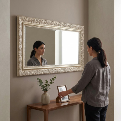 Aménagement intérieur Chambre Miroir mural Décoration Mobilier Salon Aménagement intérieur Chambre Miroir Baroque