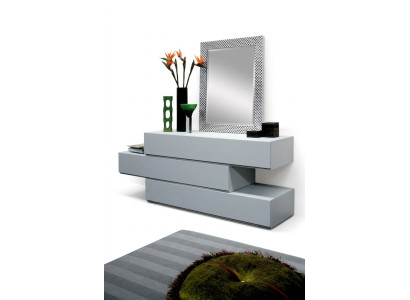Grand miroir classique mural Miroir encadré en bois véritable Miroir suspendu miroir