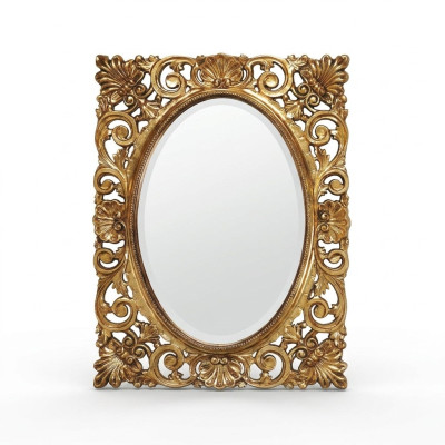 Cadre en bois de miroir Miroir mural design classique r Baroque Rococo Cadre en bois xxl