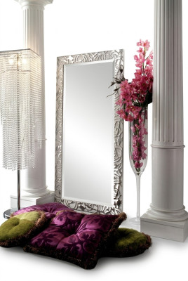 Miroir debout grand miroir xxl royal antique art nouveau meubles design baroque