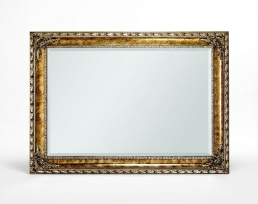Miroir de designer classique Mur miroir Baroque Rococo 101x171cm Cadre en bois neuf