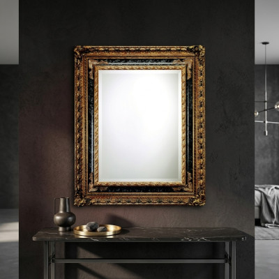 Miroir mural miroir antique miroir sur pied miroir baroque en bois massif 102x192cm neuf