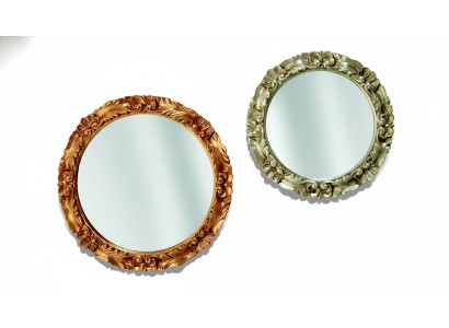 Miroir mural moderne de grande taille Cadre en bois véritable Miroir suspendu Meubles de luxe