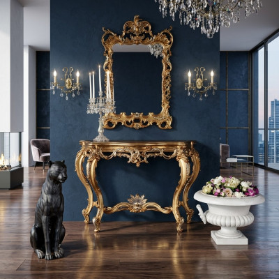 Miroir de designer classique de grande taille Miroir mural rétro Maison de campagne - Modèle SP5000