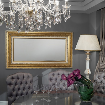 Chic Classic Designer Miroir Grand Miroir Mural Rétro Maison de Campagne Baroque Neuf SP6040