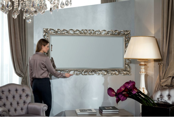 Grand miroir debout Miroir xxxl royal Antique Design Art Nouveau Mobilier neuf SP6330