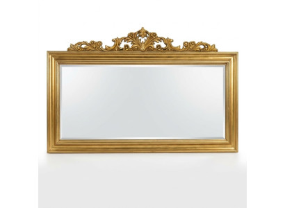 Miroir encadrement en bois grand miroir mural de luxe classique r designer baroque rococo bois