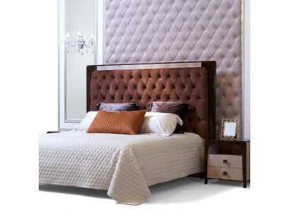 Lit de luxe Double lits Design Hôtel Mariage Chambre à coucher Textile