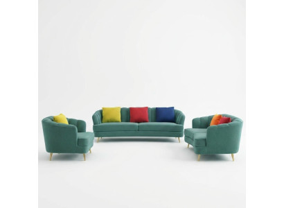 Ensemble de canapé 3+2 Seater Suite Canapé Rembourré Canapé Sets Design