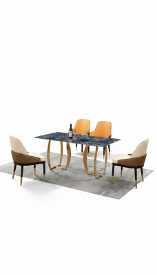 Table à manger Groupe de tables Salle à manger Tables Salon Bois Suite Design