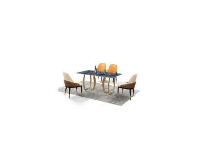 Table à manger Groupe de tables Salle à manger Tables Salon Bois Suite Design