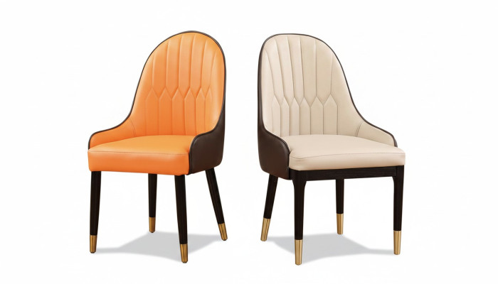 Chaise de luxe design Fauteuils inclinables rembourrés 1x Fauteuil Salon Salle à manger